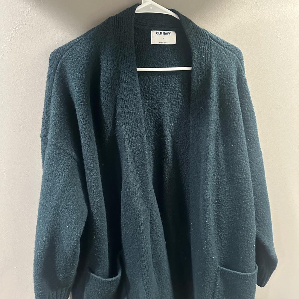 Old Navy Dark Green Cardigan
